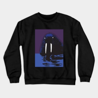 Walrus Pinup #2 Crewneck Sweatshirt